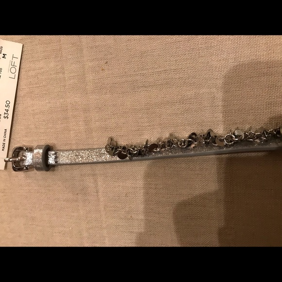 Loft-Silver skinny belt - Picture 7 of 7